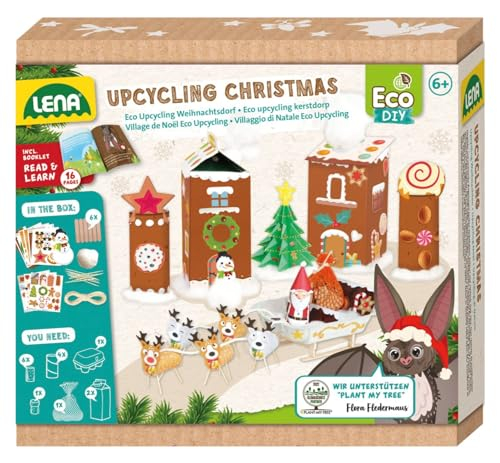 LENA Eco Upcycling Weihnachts-Bastelset