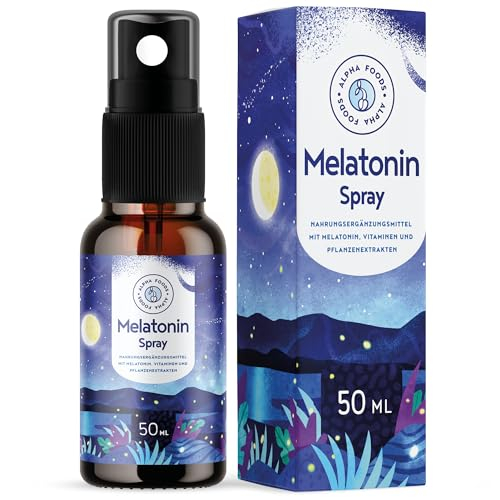 Melatonin Einschlafspray Hochdosiert