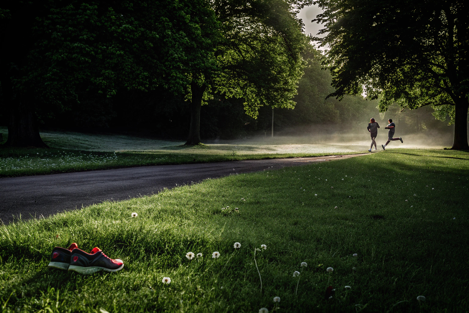 Jogger im Park