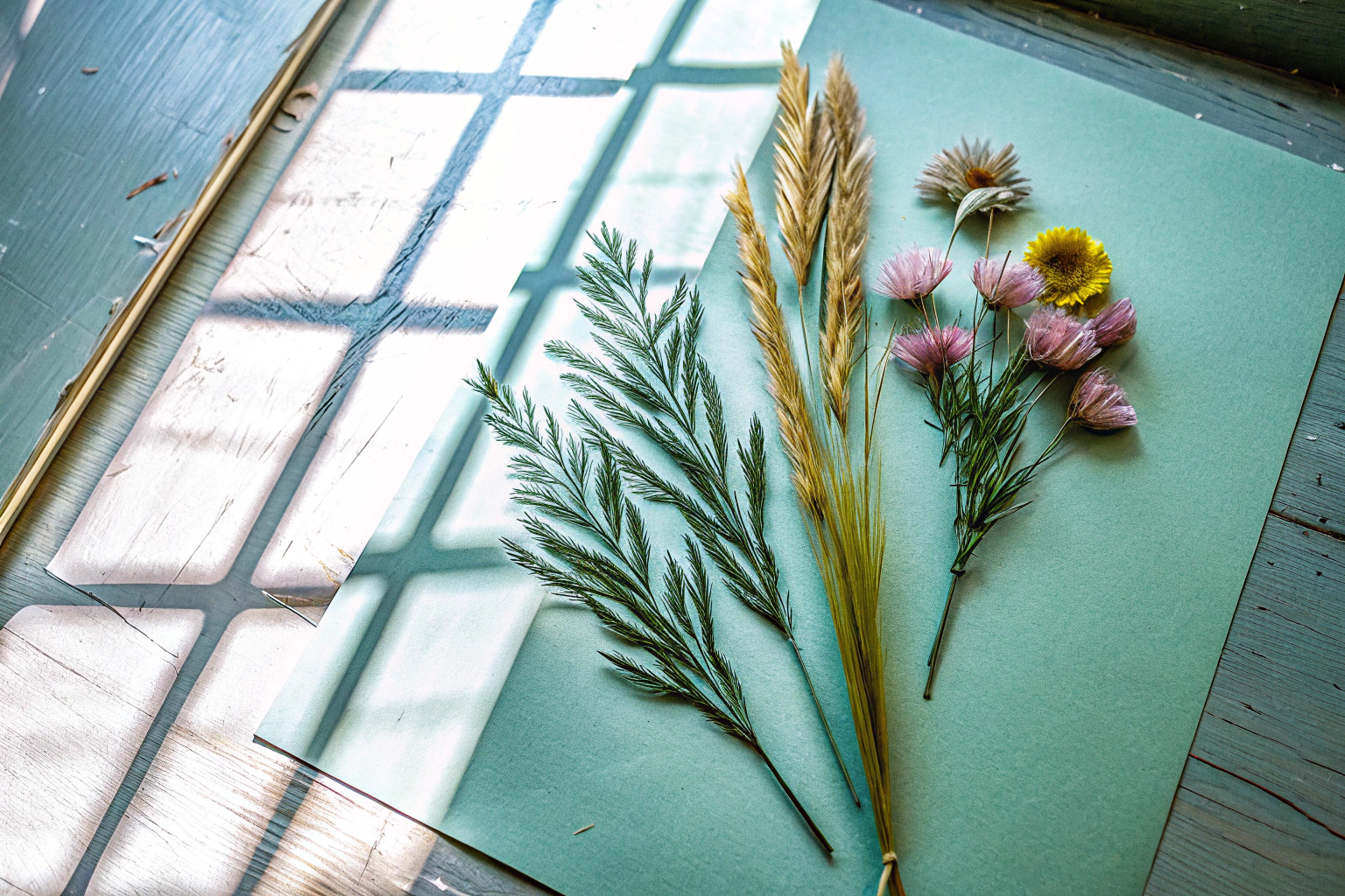 Trockenblumen Arrangement