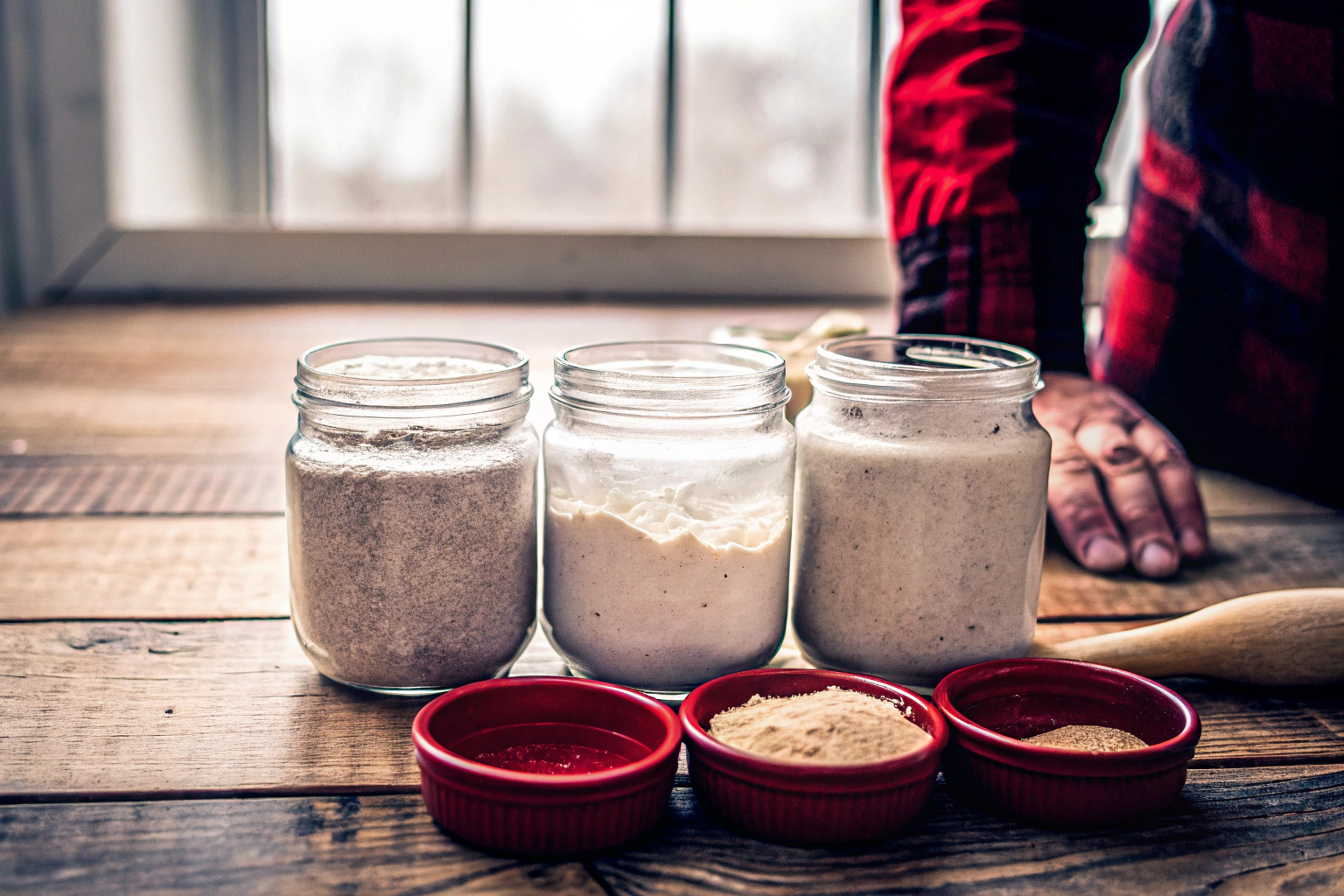 Zutaten für Brotbacken