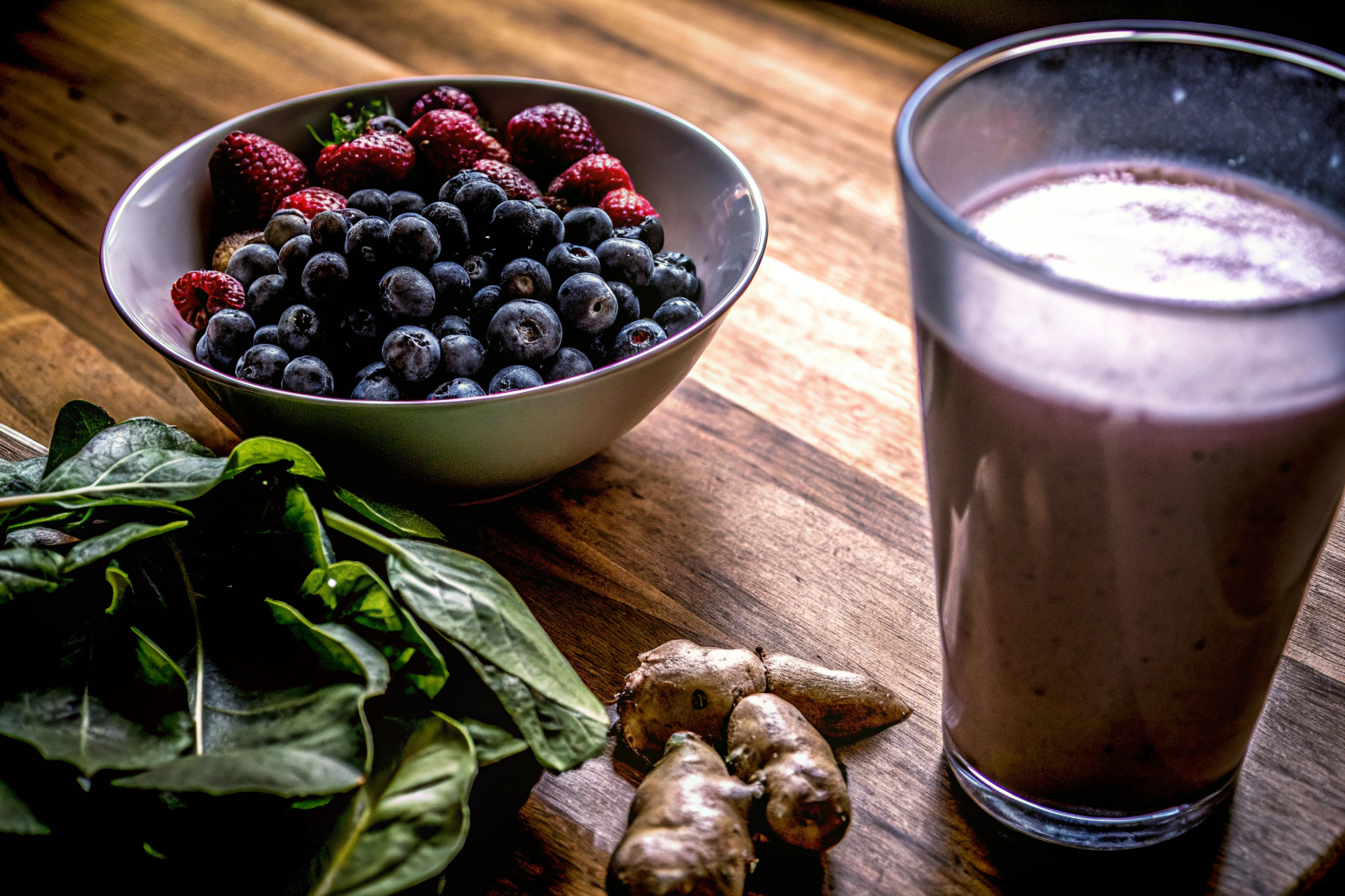 Smoothie-Zutaten für den Winter